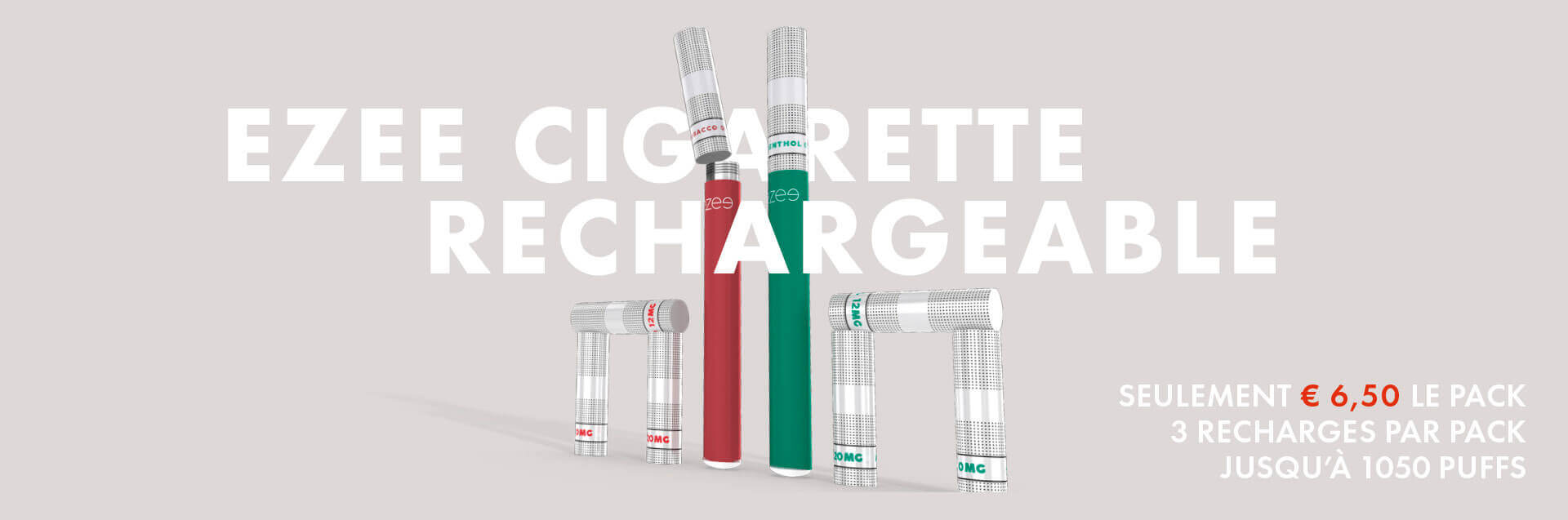 Cigarette électronique avec cartouche jetable