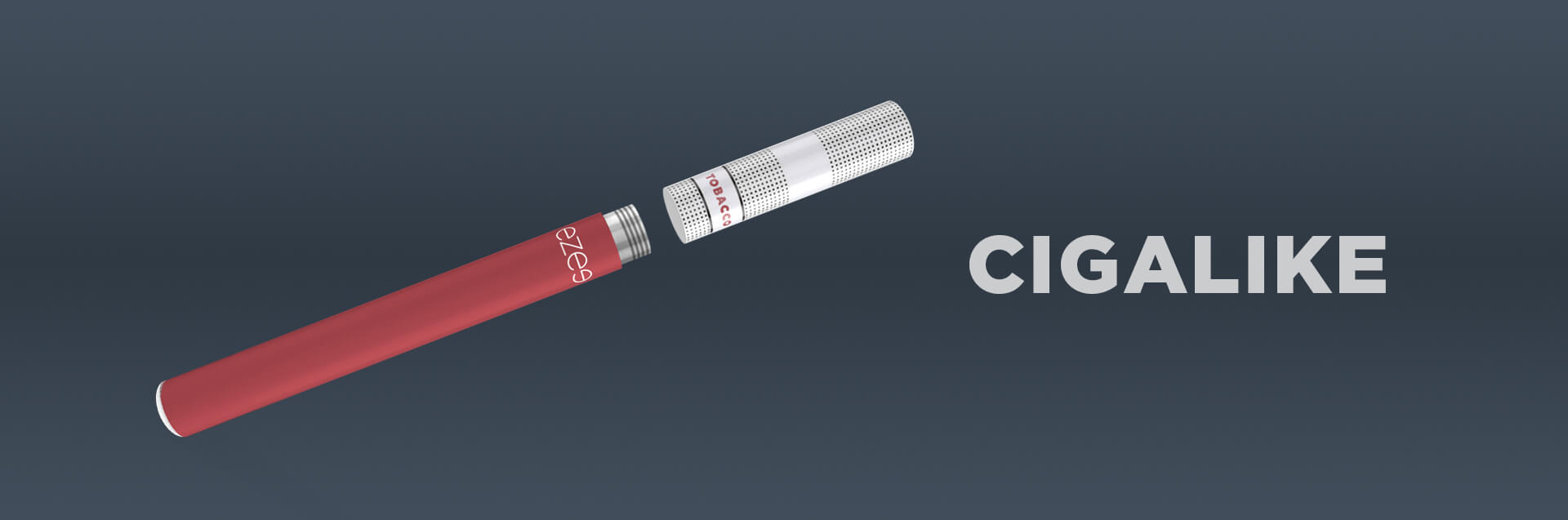 Cigarette électronique avec cartouche jetable