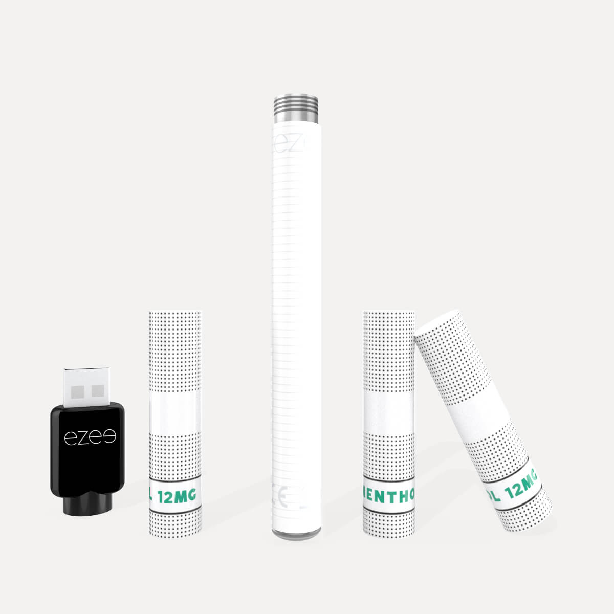 Kit de démarrage Ezee Blanc - Menthol 12mg