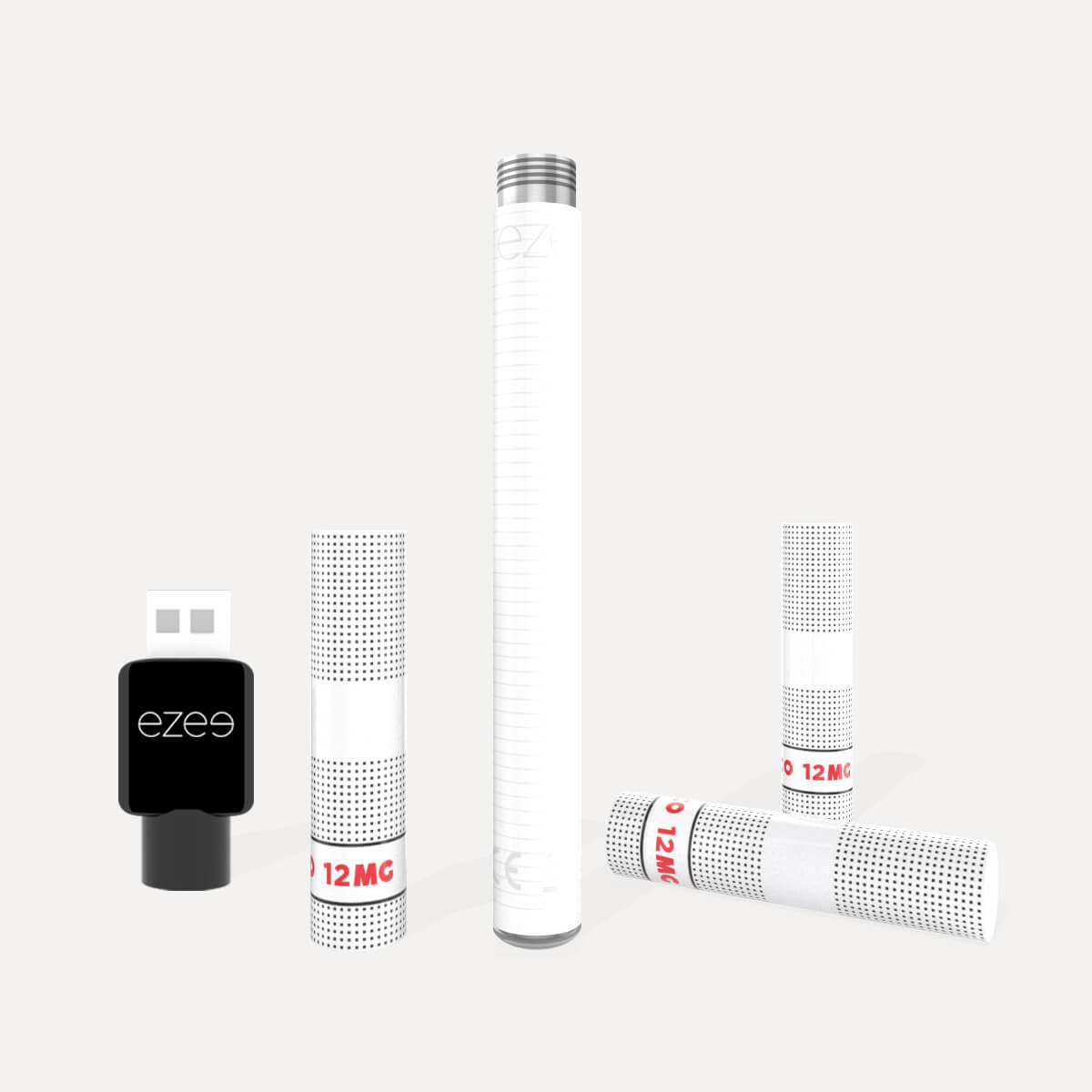 Kit de démarrage Ezee Blanc - Tabac 12mg