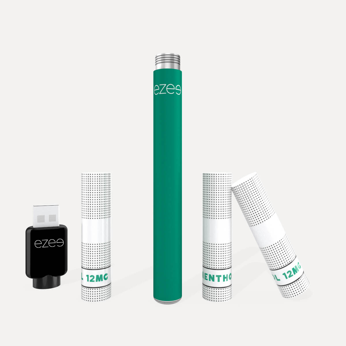 Kit de démarrage Ezee Vert - Menthol 12mg