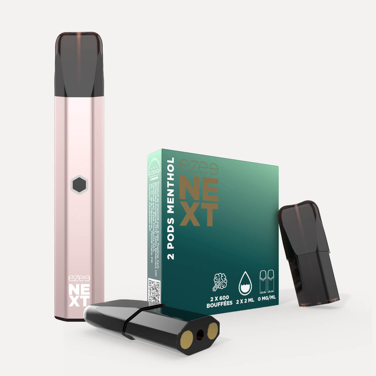 Kit Puff Bar Beige - Menthol Sans Nicotine