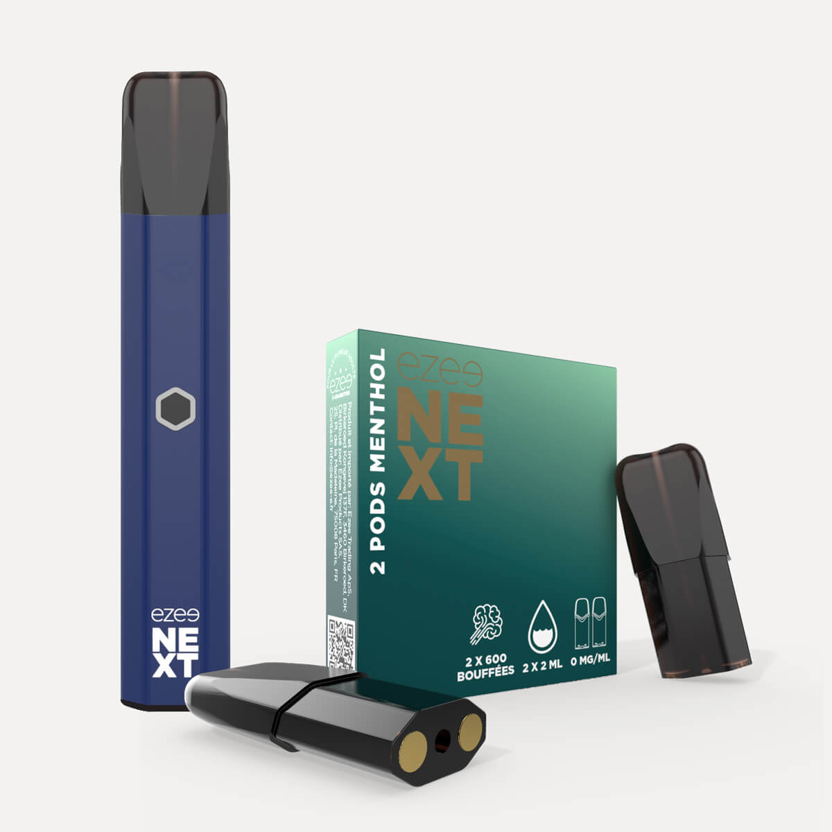 Kit Puff Bar Bleu - Menthol Sans Nicotine