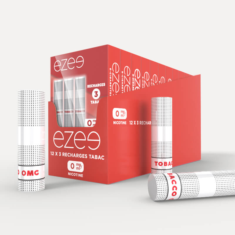 Ezee Cartouches Tabac Sans Nicotine 36 unités