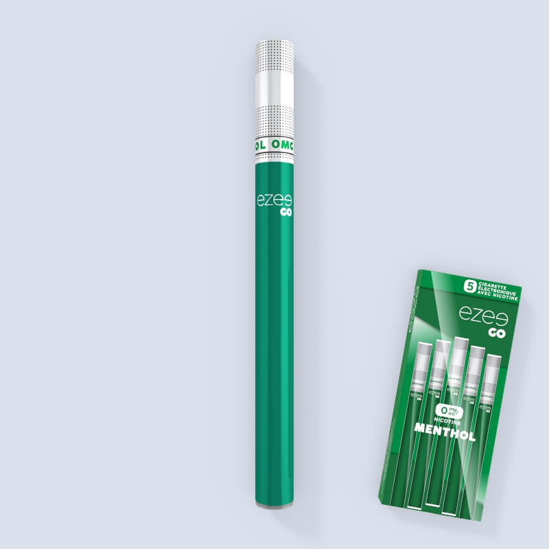 Ezee Go E-cigarette Jetable Menthol sans nicotine