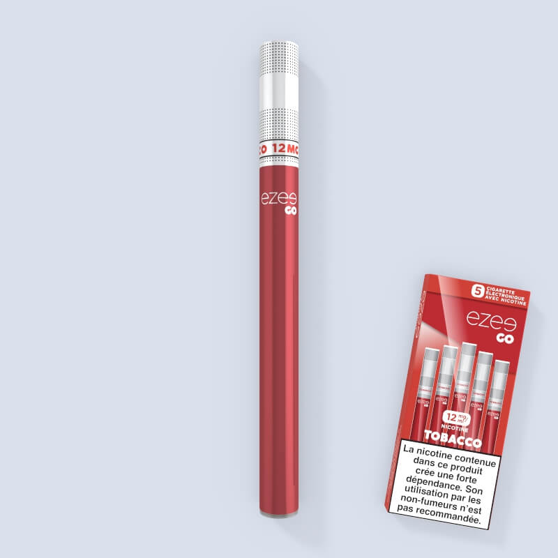 Ezee Go E-cigarette Jetable Tabac 12mg nicotine