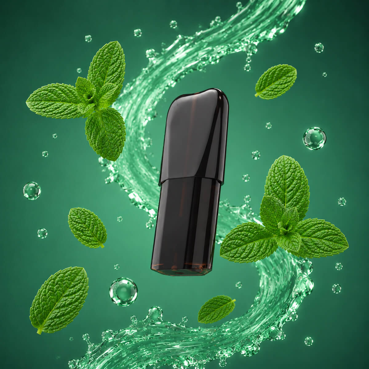 Kit Puff Bar Noir - Menthol Sans Nicotine