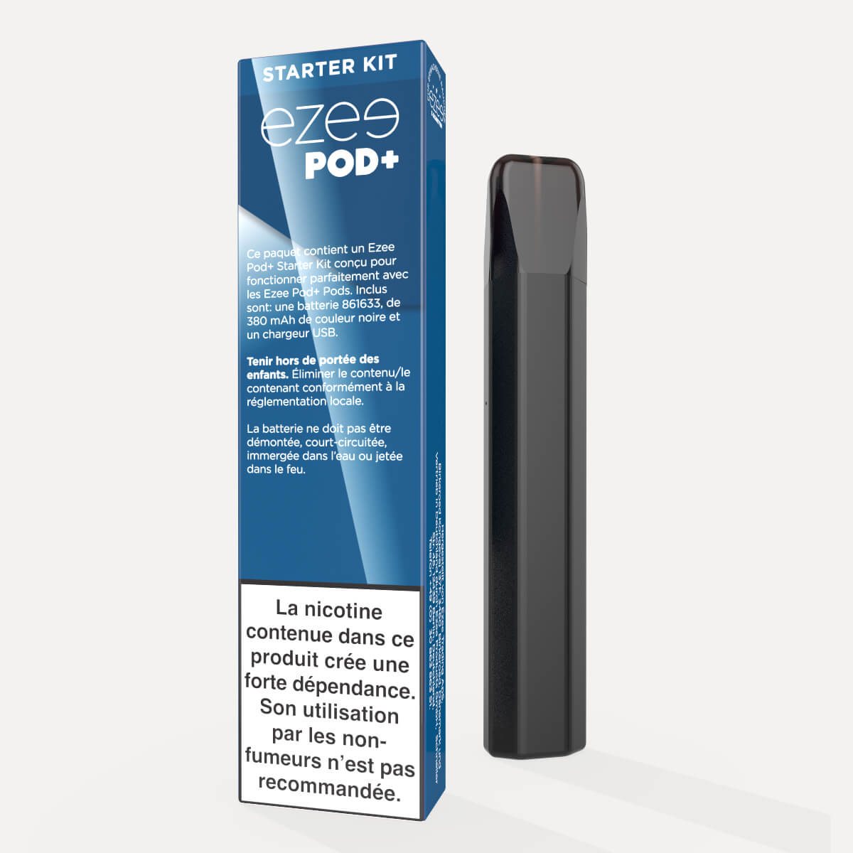 Kit Ezee POD+ Noir (Sans Pods incluses)