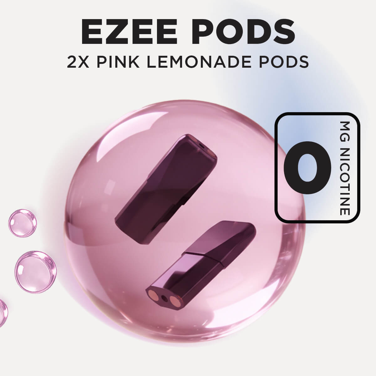 Ezee Pods Jetables Limonade rose Sans Nicotine (Pack de 2)
