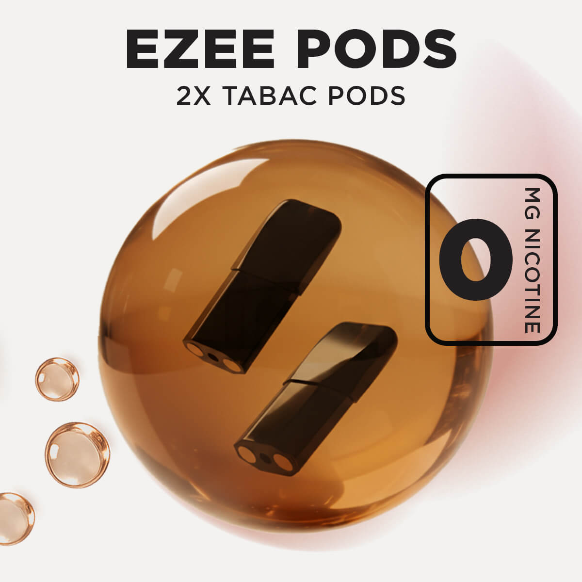 Recharges Ezee Next Tabac Sans Nicotine (Pack de 2)
