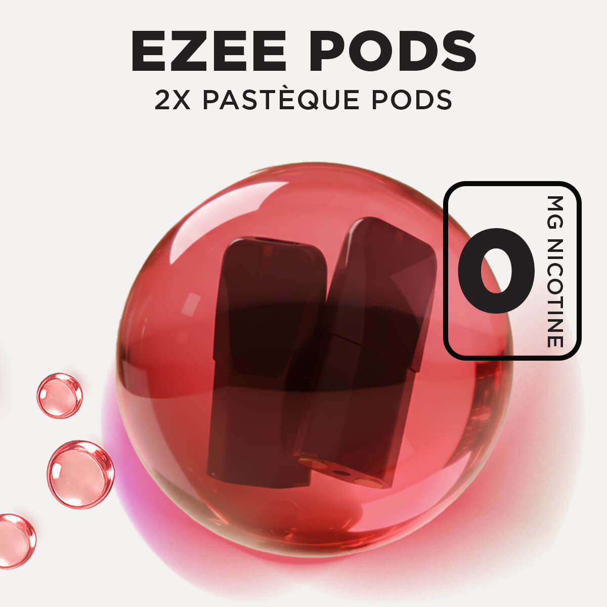Ezee Pods Jetables Pastèque Ice Sans Nicotine (Pack de 2)