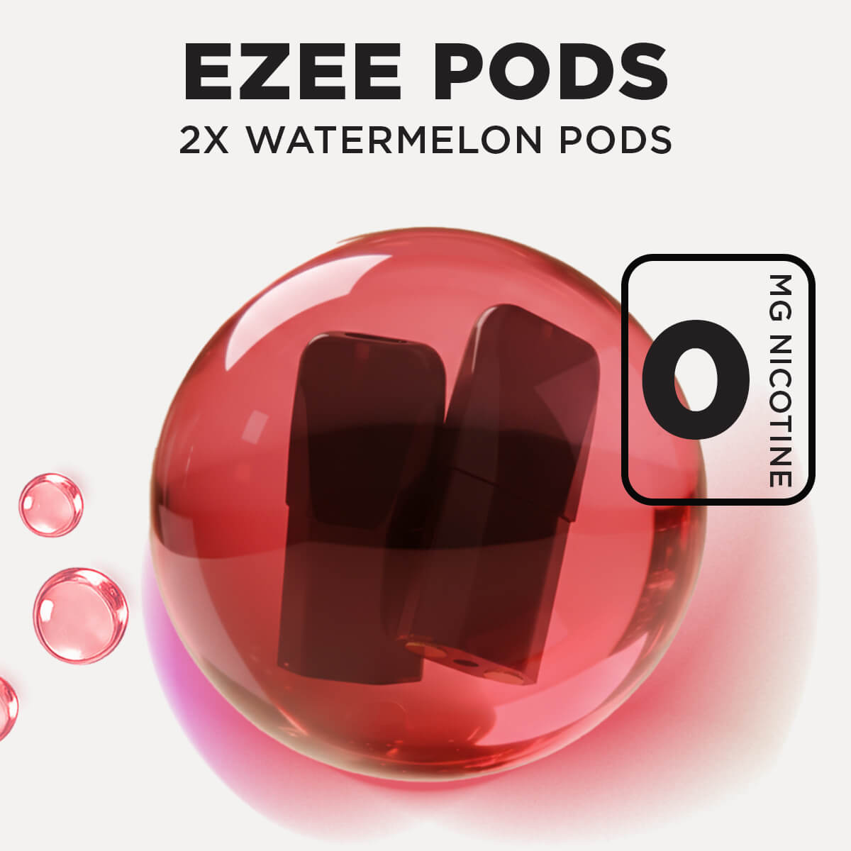 Ezee Pods Jetables Pastèque Ice Sans Nicotine (Pack de 2)