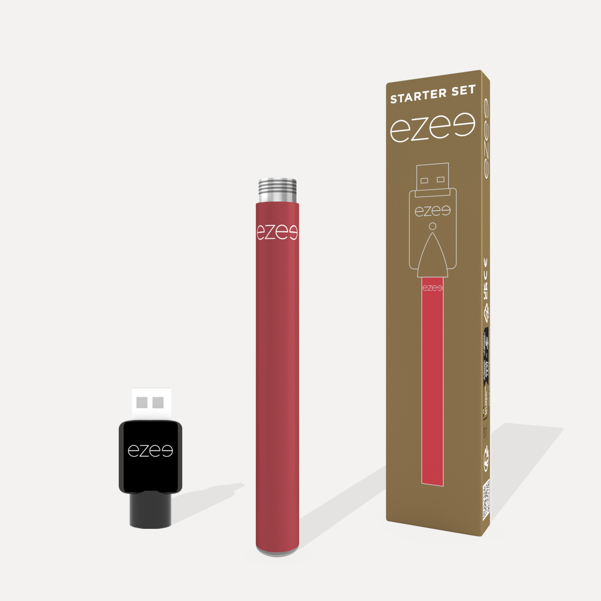 Batterie Ezee Cigalike - Rouge