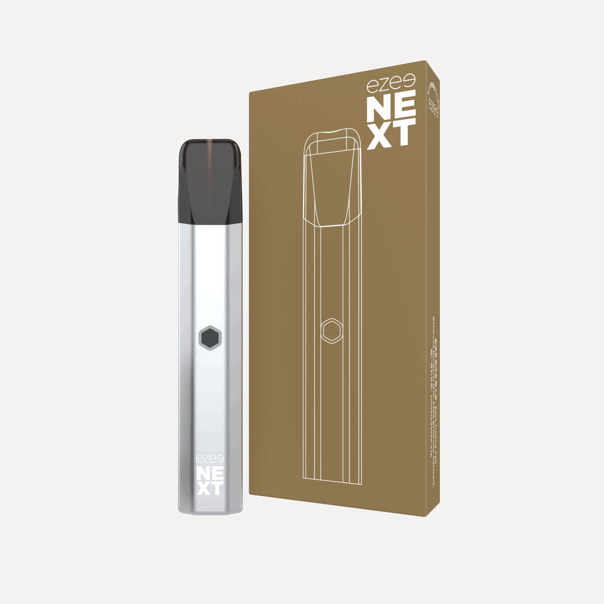 Kit de démarrage Pod Ezee Next Argent - Myrtille 0mg