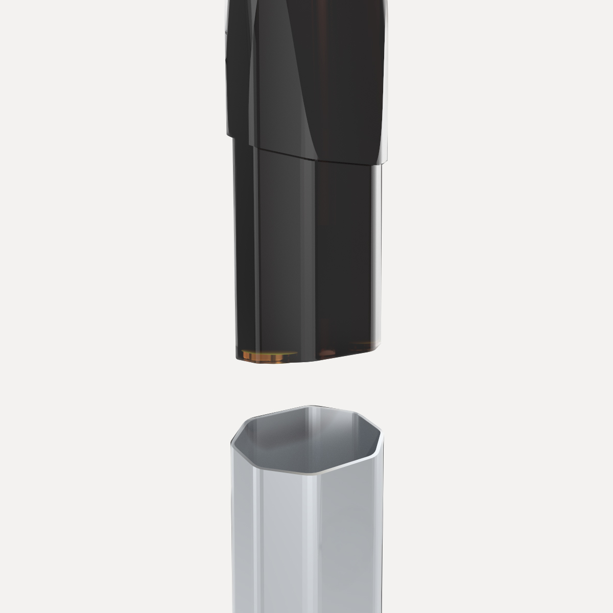 Kit Puff Bar Argent - Pêche Ice Sans Nicotine