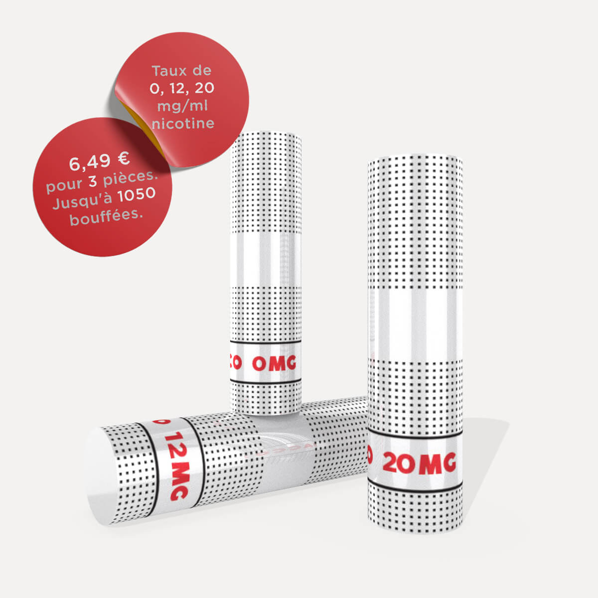 cigarette électronique avec cartouche jetable Tabac nicotine sans
