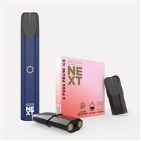 Kit de démarrage Pod Ezee Next Bleu - Pêche Ice 0mg