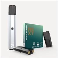 Kit de démarrage Pod Ezee Next Argent - Menthol 0mg