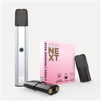 Kit de démarrage Pod Ezee Next Argent - Limonade rose 0mg