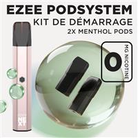 Kit de démarrage Pod Ezee Next Beige - Menthol 0mg