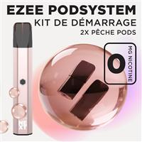 Kit de démarrage Pod Ezee Next Beige - Pêche Ice 0mg
