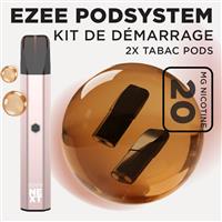Kit de démarrage Pod Ezee Next Beige - Tabac 20mg