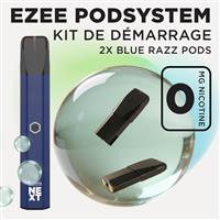 Kit Puff Bar Bleu - Blue Razz Ice Sans Nicotine