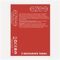 Ezee Cartouches Tabac Sans Nicotine 3 unités