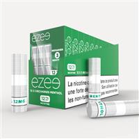 Ezee Cartouches Menthol 12mg/ml de Nicotine 36 unités