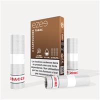 Cartouches Ezee Cigalike Tabac 20mg - Pack de 3