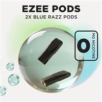 Ezee Pods Jetables Blue Razz Sans Nicotine (Pack de 2)