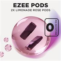 Ezee Pods Jetables Limonade rose Sans Nicotine (Pack de 2)