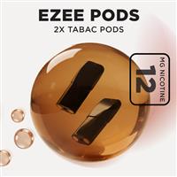 Ezee Pods Jetables Tabac 12mg/ml Nicotine (Pack de 2)