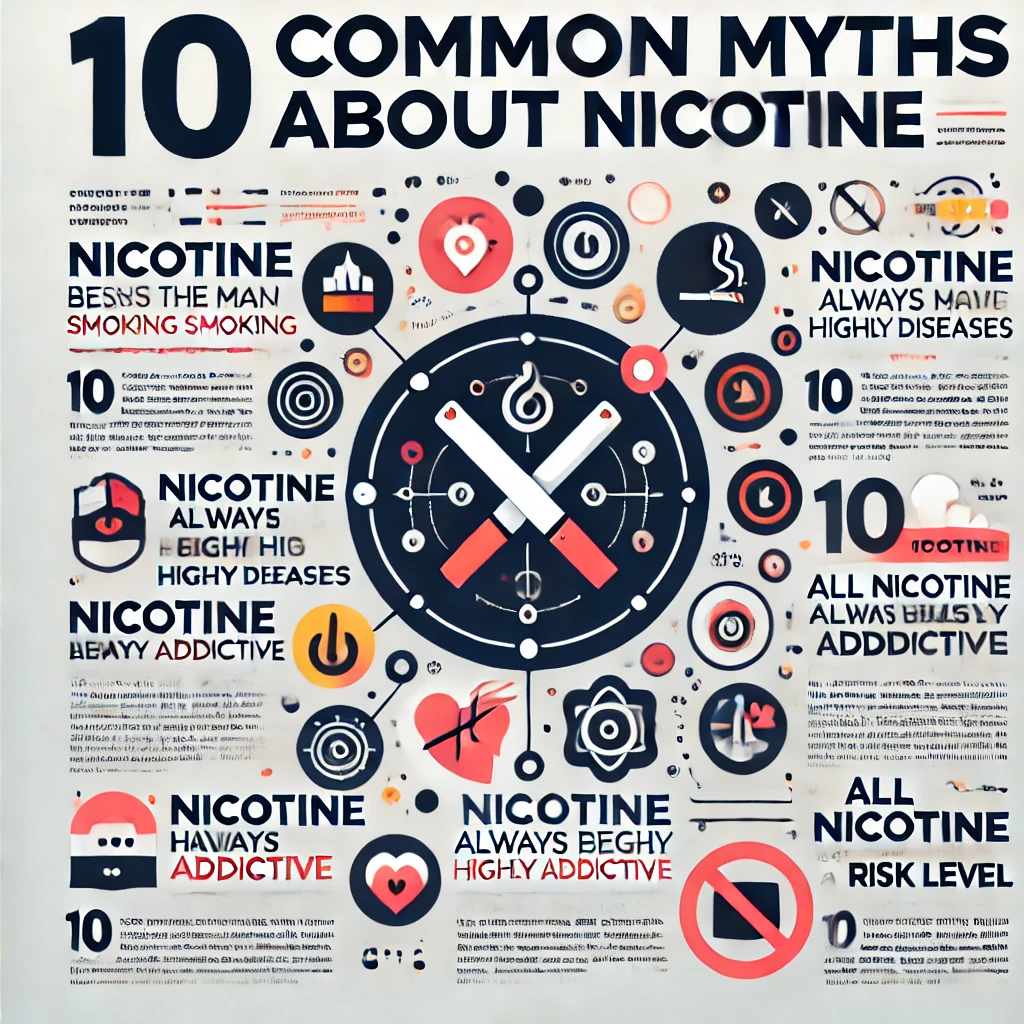 10 idées reçues courantes sur la nicotine