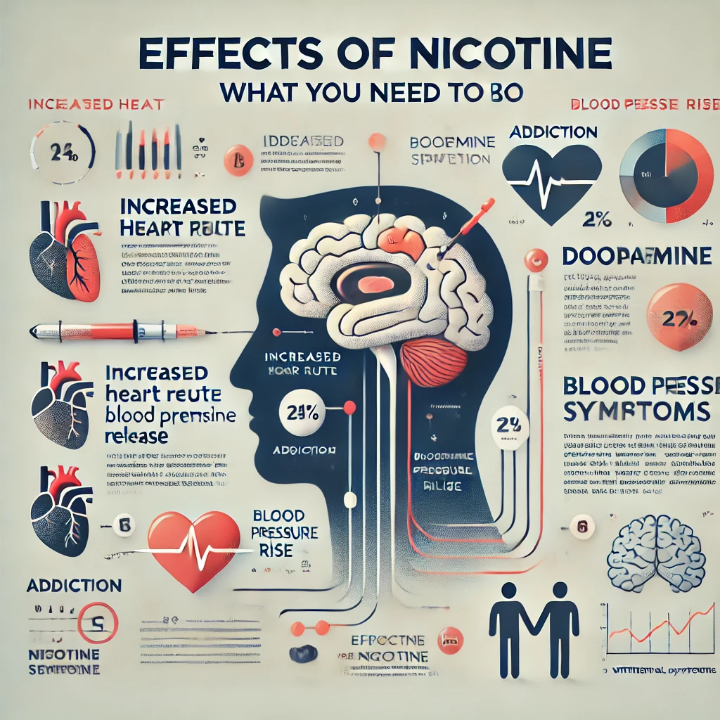 Quels sont les effets de la nicotine ?