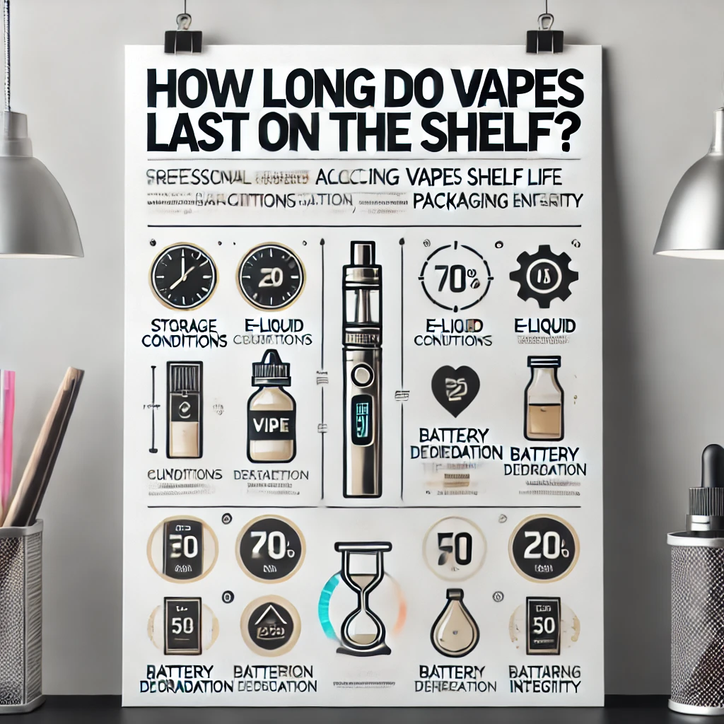 Combien de temps une cigarette électronique se conserve-t-elle ?