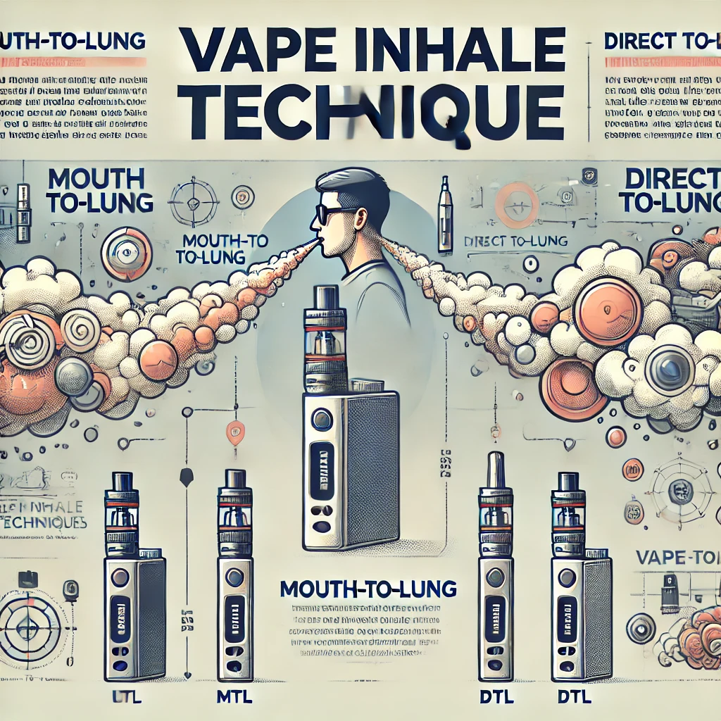 Comment bien inhaler une cigarette électronique ?